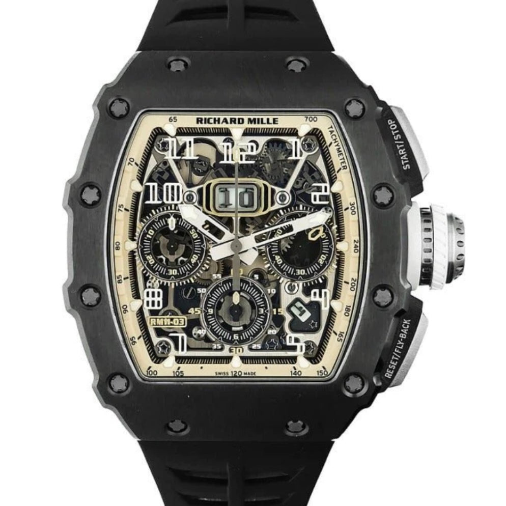 オーセンティック 正規品 リシャールミル Richard Mille RM11-03 M 黒