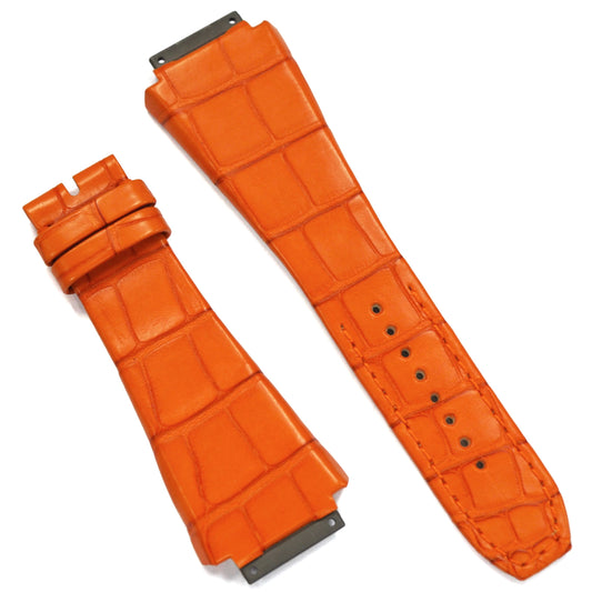 RM11 ALLIGATOR STRAP ORANGE M SIZE - ART Tokyo