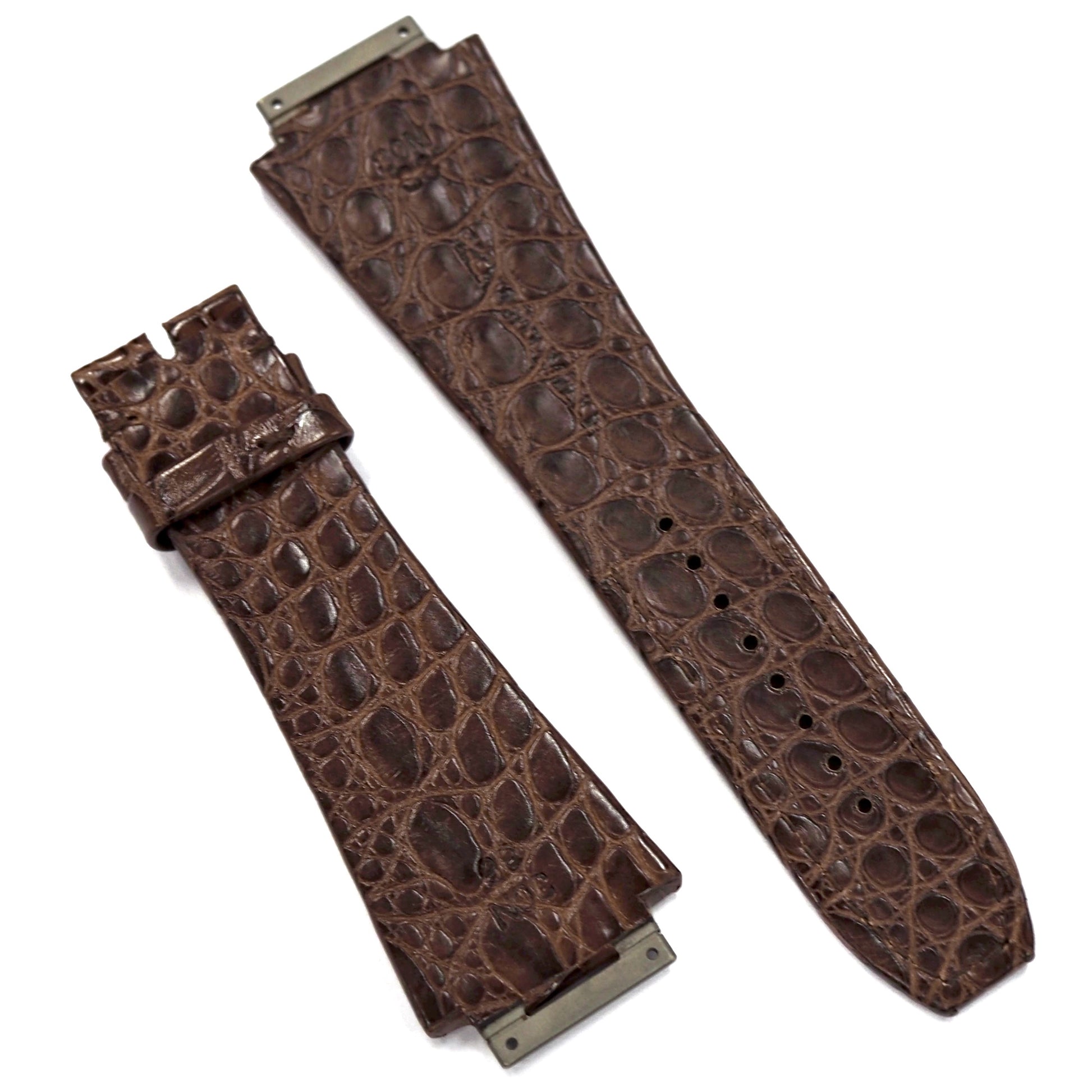 RM30 ALLIGATOR STRAP BROWN M SIZE - ART Tokyo