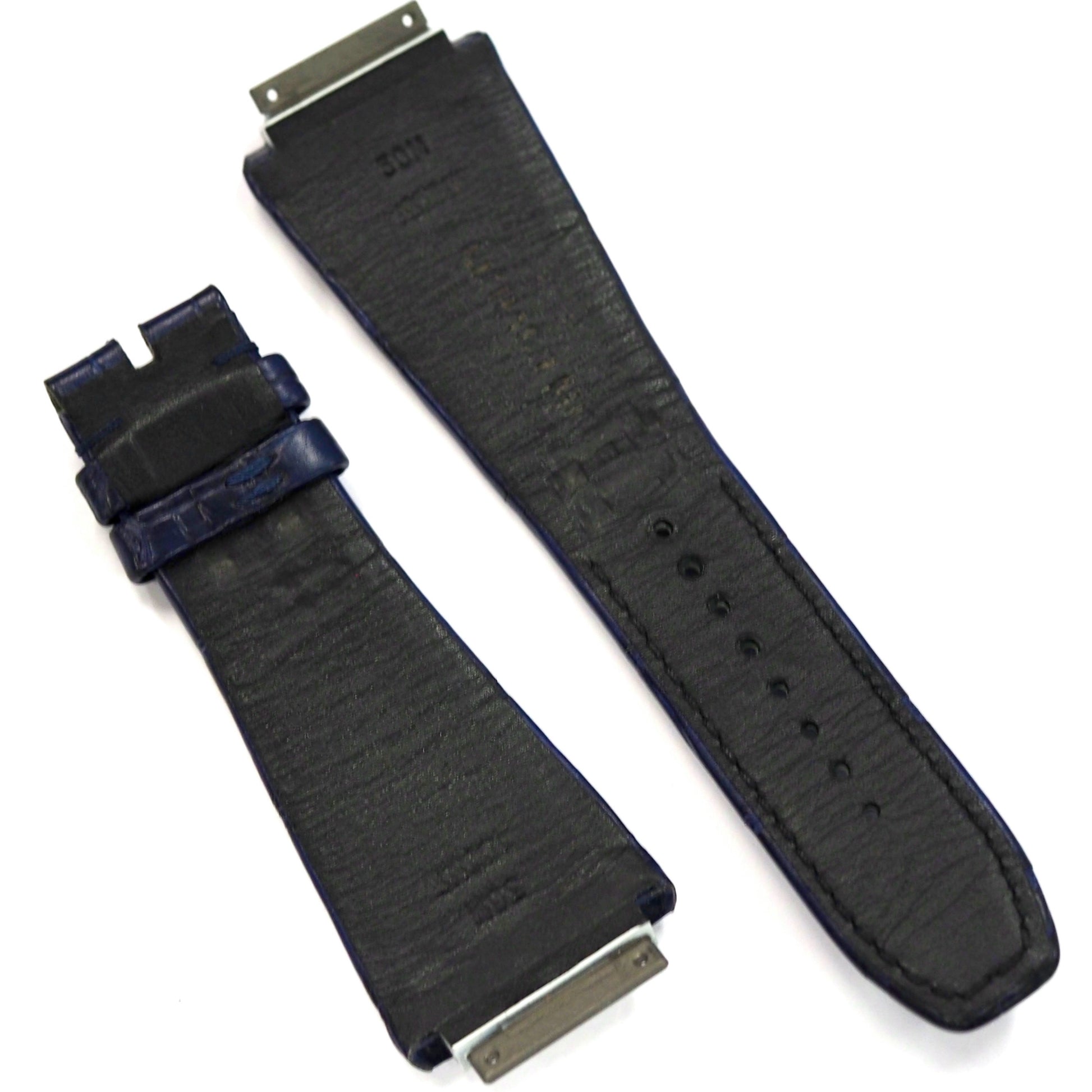 RM30 ALLIGATOR STRAP DARK BLUE M SIZE - ART Tokyo