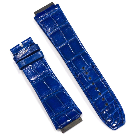 RM67-01 ALLIGATOR STRAP GLOSSY BLUE M SIZE - ART Tokyo