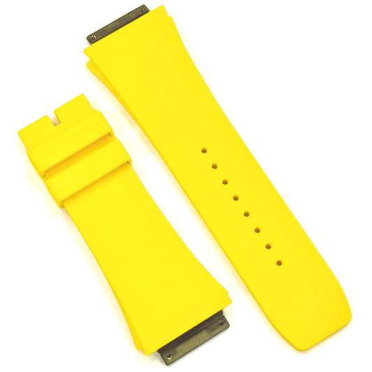 RM67-01 RUBBER STRAP YELLOW S SIZE - ART Tokyo