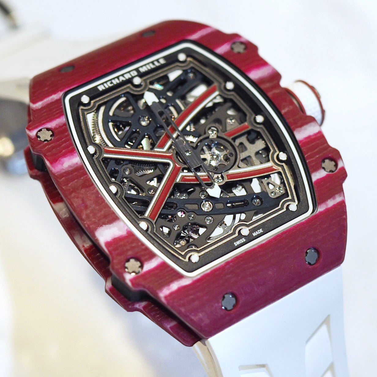 RM67-02 Automatic Mutaz Barshim Red  Richard Mille - 株式会社アート