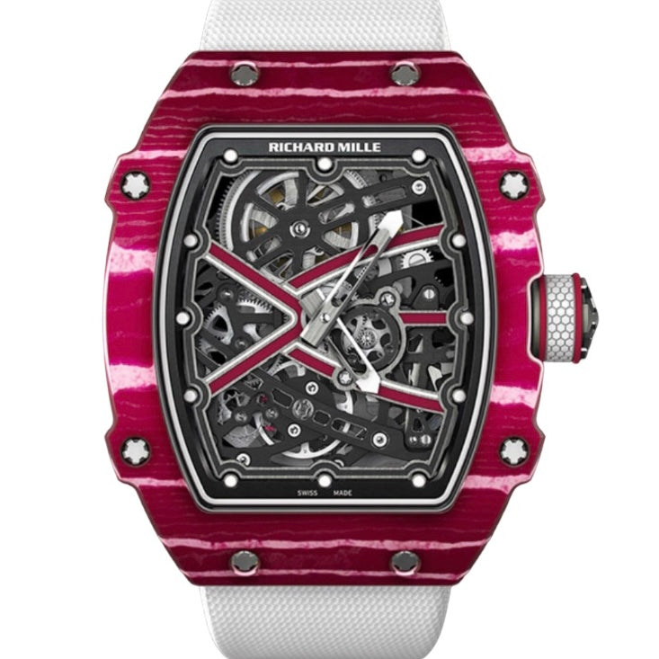 RM67-02 Automatic Mutaz Barshim Red - ART Tokyo